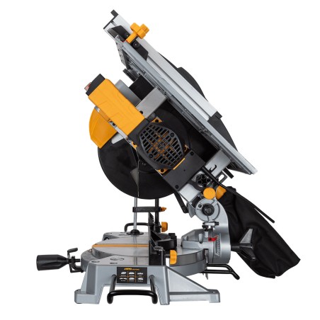 Scie circulaire combinée 1800W 2en1 Double coupe Disque 250 mm Alesage 30mm Découpe 45/45° VITO