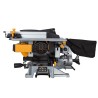 Scie circulaire combinée 1800W 2en1 Double coupe Disque 250 mm Alesage 30mm Découpe 45/45° VITO