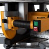 Scie circulaire combinée 1800W 2en1 Double coupe Disque 250 mm Alesage 30mm Découpe 45/45° VITO