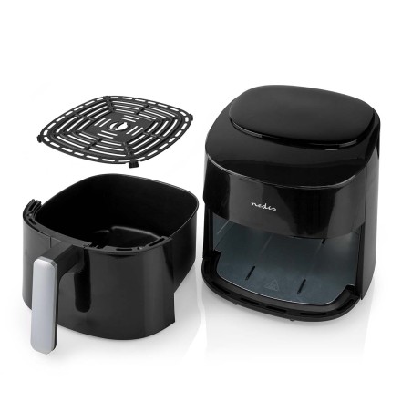 Friteuse à air chaud Air fryer Numérique 4,5L sans huile 1800W NEDIS