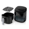 Friteuse à air chaud Air fryer Numérique 4,5L sans huile 1800W NEDIS