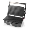 Grill de contact 1500W Sandwiches Pannini Grillades Plaque Anti-adhésive Poignée froide NEDIS