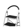 Escabeau 3 marches Marche-pied Alumnium Charge 150 kg BRIXO