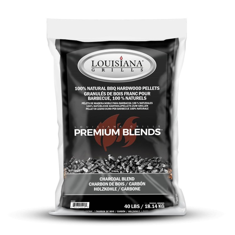 Sac de pellets alimentaire 18 kg granulés Saveur charbon Louisiana Grills