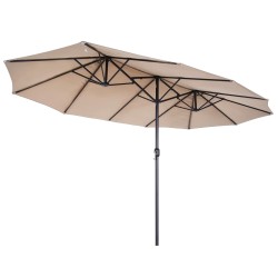 Parasol de terrasse double...
