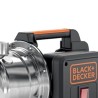 Pompe d'arrosage auto-amorçante eaux claires 1100W 4.5 bar 230V Moteur induction BLACK & DECKER