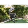 Barbecue à charbon Kamado Noir Céramique Grille Ø 52cm 134 x 77 x 120 cm PIT BOSS