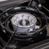 Réchaud à gaz portable 2200W Etna + Plaque Grill Barbecue Camping Allumage Piezo Mallette INTEC