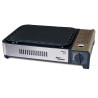 Plancha à gaz Barbecue grill 2100W Cuisson 30 x 24cm Piezo + 4 cartouches gaz + Mallette ALPEN
