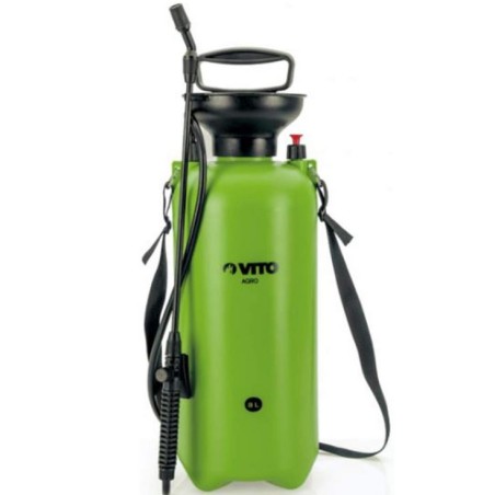 Pulvérisateur 8L lance 60cm poignée tuyau 1.20m pression manuelle Spray et Jet VITO