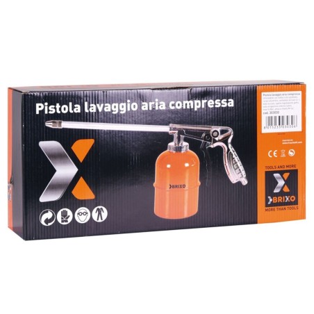Pistolet à air comprimé Réservoir inférieur 1 litre Raccord M 1/4 BRIXO
