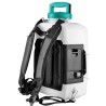 Pulvérisateur à batterie 20V 12L Batterie lithium 4.0Ah Chargeur 2 Lances Fibre et Inox 4 Buses INTEC