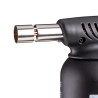 Lampe à souder à gaz Professionnelle Utilisation 360° Chalumeau Gaz Allumage piezo 4 Cartouches gaz Perçables KEMPER