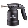 Lampe à souder à gaz Professionnelle Utilisation 360° Chalumeau gaz Allumage piezo + 8 Cartouches gaz Perçables KEMPER
