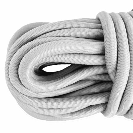 20 mètres de Sandow élastique de 8mm Fixation pour bâches