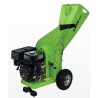 Broyeur de végétaux 15CV 11000W 4T Branches Ø 10cm Démarrage électrique 3 Lames de coupe VITO