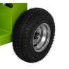 Broyeur de végétaux 15CV 11000W 4T Branches Ø 10cm Démarrage électrique 3 Lames de coupe VITO