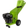 Broyeur de végétaux 7CV 5000W Branches Ø 7Cm Moteur 4T 208Cm3 2 Lames de broyage VITO