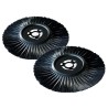 Lot de 2 Brosses latérales pour Balayeuse manuelle INTEC - Nettoyage Optimal et Durable