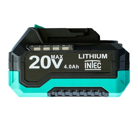 Pack Batterie lithium 4Ah + Chargeur 20V INTEC - Autonomie et Recharge Rapide