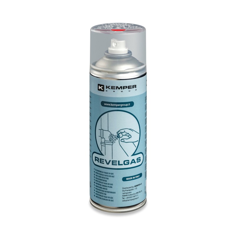 Détecteur de Fuites de gaz Aérosol 400ml détection facile et rapide des fuites de gaz KEMPER