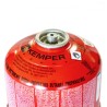 Cartouche de gaz 230g Propane/Butane 7/16 Réchaud camping Résistant basses températures EN417 KEMPER