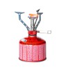 Kit Réchaud gaz pliable compact 4.5 kW+ Cartouche de gaz 230gr Butane Propane Camping Haute montagne KEMPER