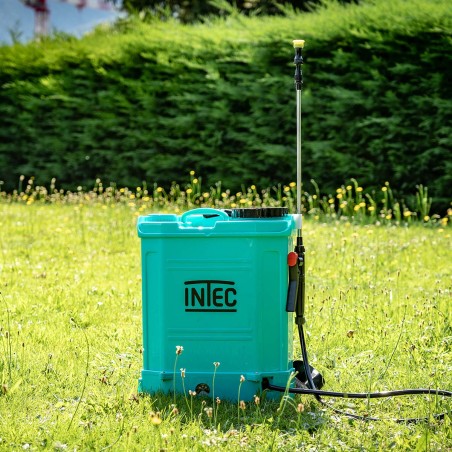 Pulvérisateur électrique à dos 16L - 5 Bar Lance extensible 3 Buses Grande Autonomie INTEC