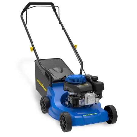 Tondeuse à gazon thermique 4.5CV Largeur de coupe 39cm Moteur 4T OHV 132cm3 GOODYEAR