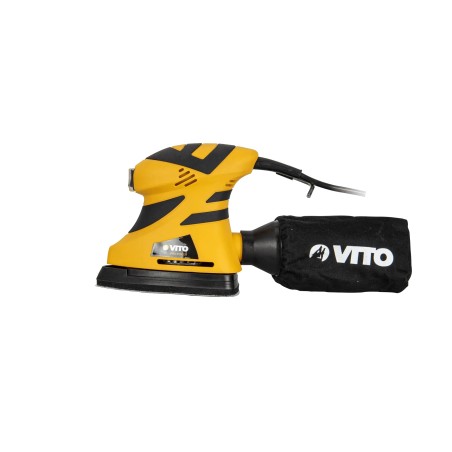 Ponceuse 2en1 KITPro Multibases Triangle et Carrée Collecteur Poussières + Abrasifs VITO