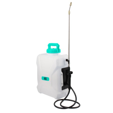 Pulvérisateur à batterie 20V 12L 5 Bar + 2 Batteries lithium 4.0Ah + Chargeur + 2 Lances Fibre et Inox + 4 buses INTEC