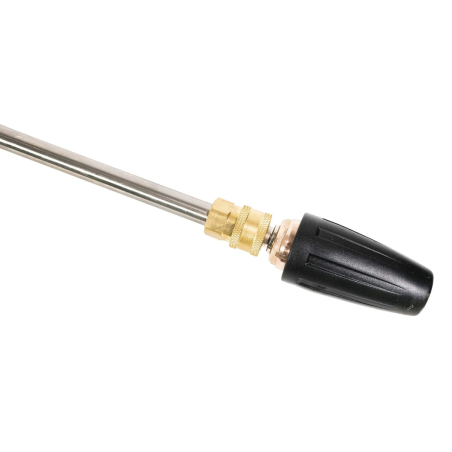 Nettoyeur Haute Pression Thermique 4100W 206 bar Débit 570L/h Essence 5 buses Tuyau 8 m Goodyear