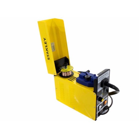 Poste à souder Mig-Mag no gas Stanley Mikromig Câble de masse, Torche, fil fourré et masque de soudage