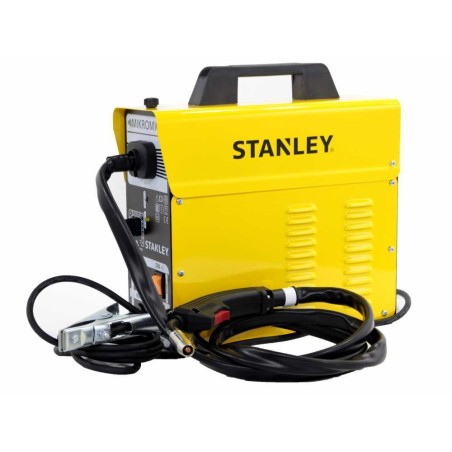 Poste à souder Mig-Mag no gas Stanley Mikromig Câble de masse, Torche, fil fourré et masque de soudage