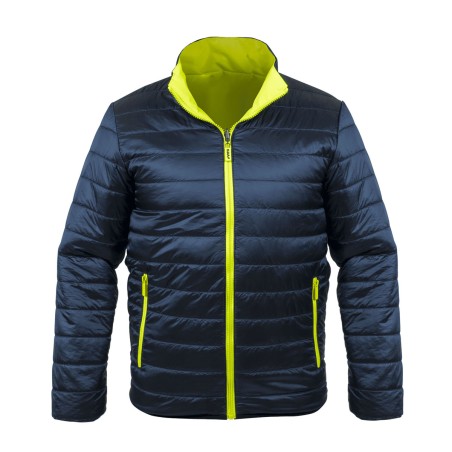 Veste de sécurité Hiver haute visibilité Taille S Réversible Jaune/noir 2en1Bandes reflechissantes VITO Dual