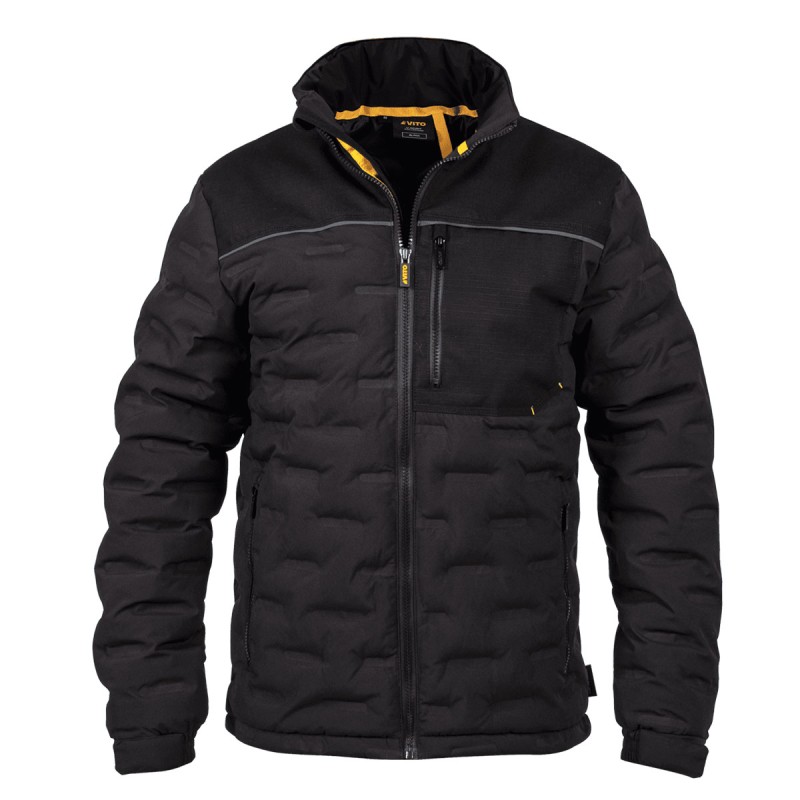 Veste rembourée Taille M Noire Hiver Travail Loisirs VITO