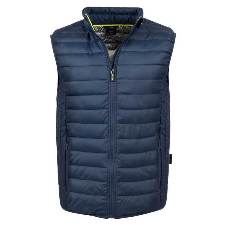 Gilet de travail sans manche Matelassé Bleu Taille XL Veste Doudoune Thermique VITO LOKI