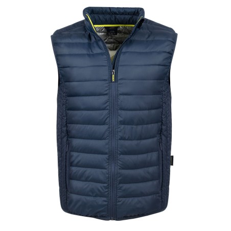 Gilet de travail sans manche Matelassé Bleu Taille XL Veste Doudoune Thermique VITO LOKI