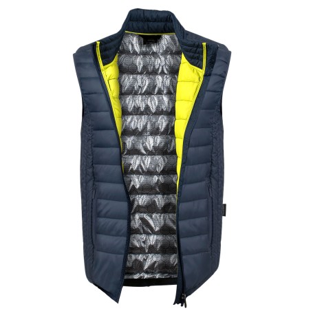Gilet de travail sans manche Matelassé Bleu Taille XL Veste Doudoune Thermique VITO LOKI