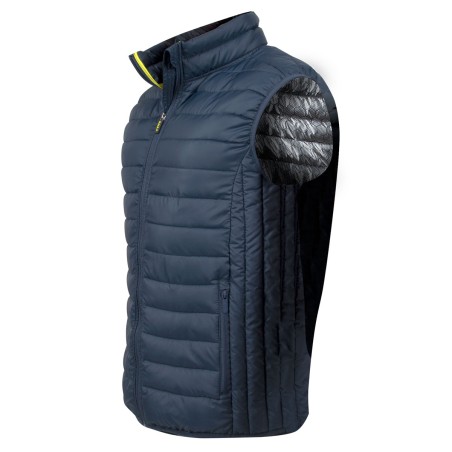 Gilet de travail sans manche Matelassé Bleu Taille XL Veste Doudoune Thermique VITO LOKI