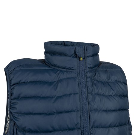 Gilet de travail sans manche Matelassé Bleu Taille XXL Veste Doudoune Thermique VITO LOKI