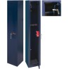 Armoire Coffre fort 3 Fusils avec Coffre Trésor Porte-Fusils Armurerie 24 x 24 x 143 cm BRIXO