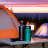 Pack 28 Bouteilles de gaz Butane 227gr Cartouche gaz Camping Compacte Encliquetable Réchaud Désherbeur Barbecue INTEC