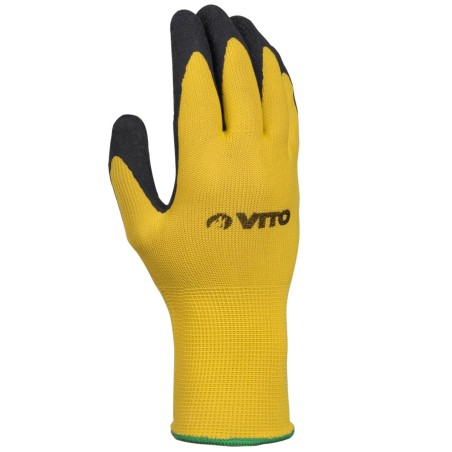 Pack de 12 Gants de Protection travail Nitrile Antidérapants Confort Adhérence Protection Certifiée CE VITO