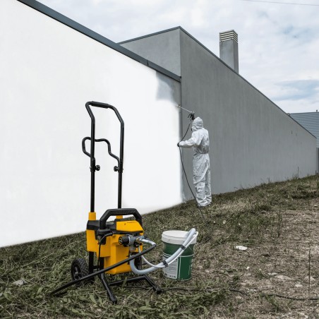 Station de peinture 850W sans air 207 bar Débit 1.1L/min Pulvérisateur de Peintures Lasures et vernis Rayon 7.5 m VITO