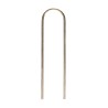 Lot de 10 piquets de fixation 10 cm en U pour toiles de paillages jardin Fixation pour paillis