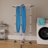 Séchoir à Linge Tour à 4 Niveaux Etendage modulable et pliable et roulettes Vileda