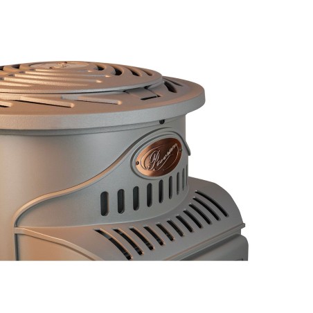 Poêle à gaz Fonte véritable 3.4KW MARRON Miel Effet feu de bois Provence UNIVERSAL