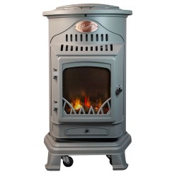 Poêle à gaz Fonte véritable...