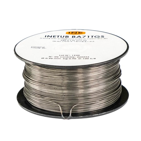 Fil fourré 0.9mm 900 gr Soudage MIG-MAG Bobine 100mm INE